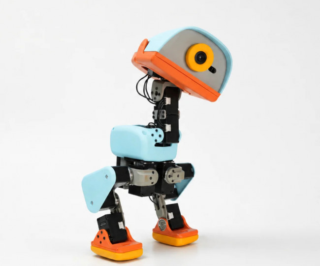 Кишеньковий робот  з ШІ Microduck color: Sky